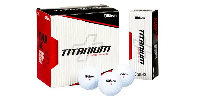 Wilson Titanium Golf Ball
