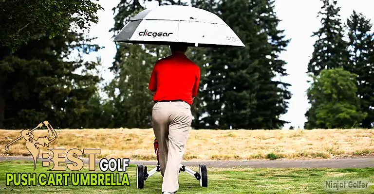 Golf Push Cart Umbrella