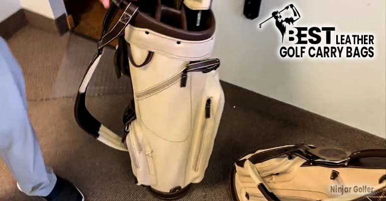 Leather Golf Carry Bags