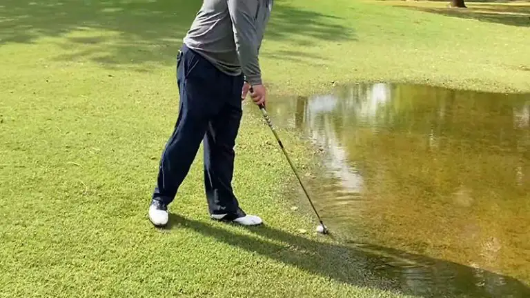 Golf Balls Get Waterlogged